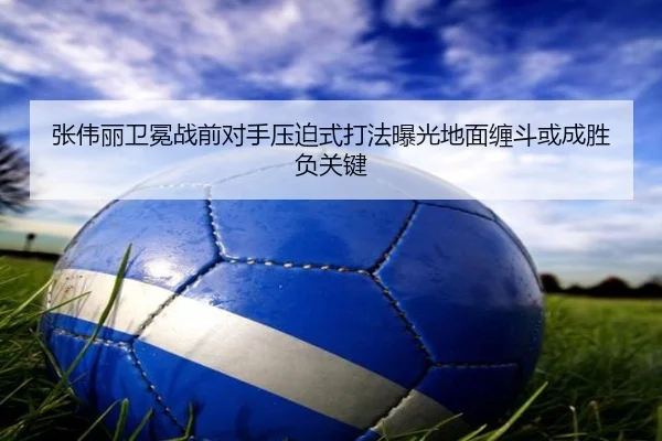 张伟丽卫冕战前对手压迫式打法曝光地面缠斗或成胜负关键